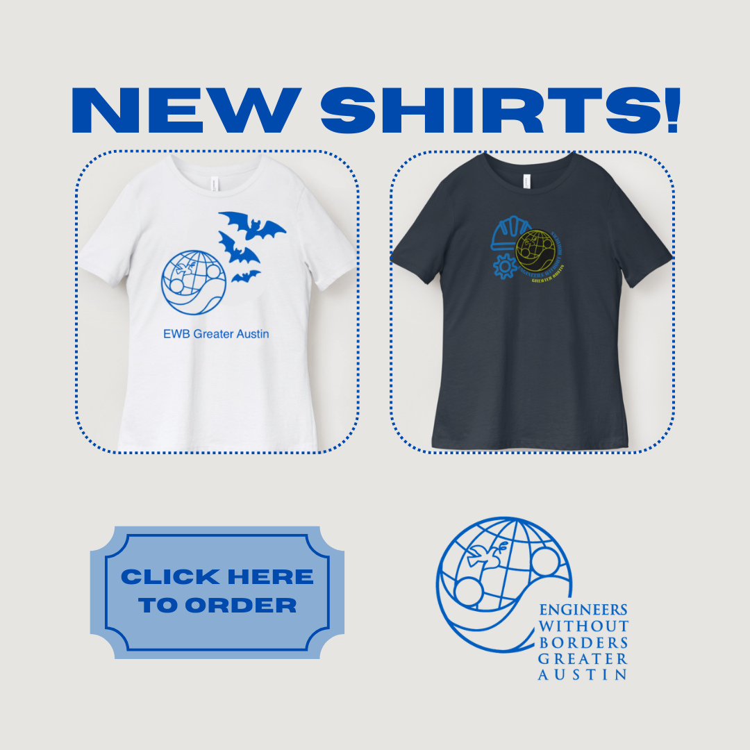 Click here to order your EWB Greater Austin shirt!