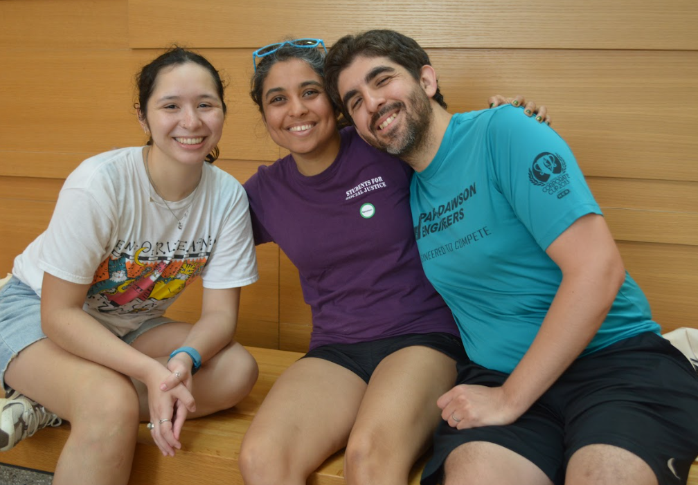 Water Trotter participants posing for a photo