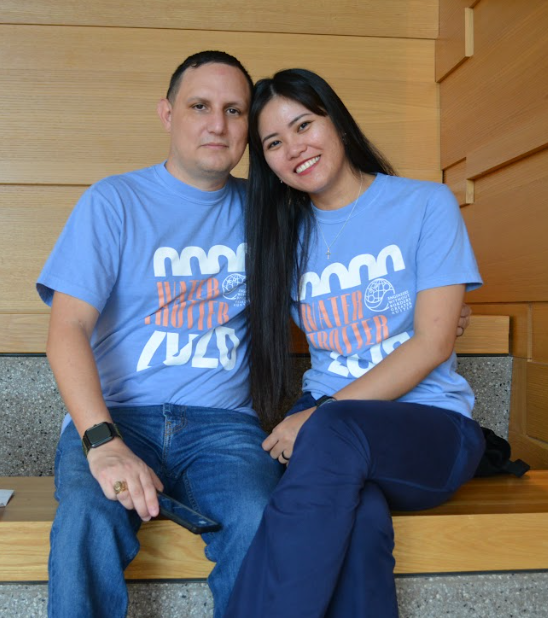 Water Trotter participants posing for a photo